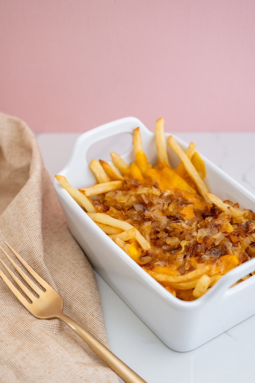 animal fries with follow your heart cheese